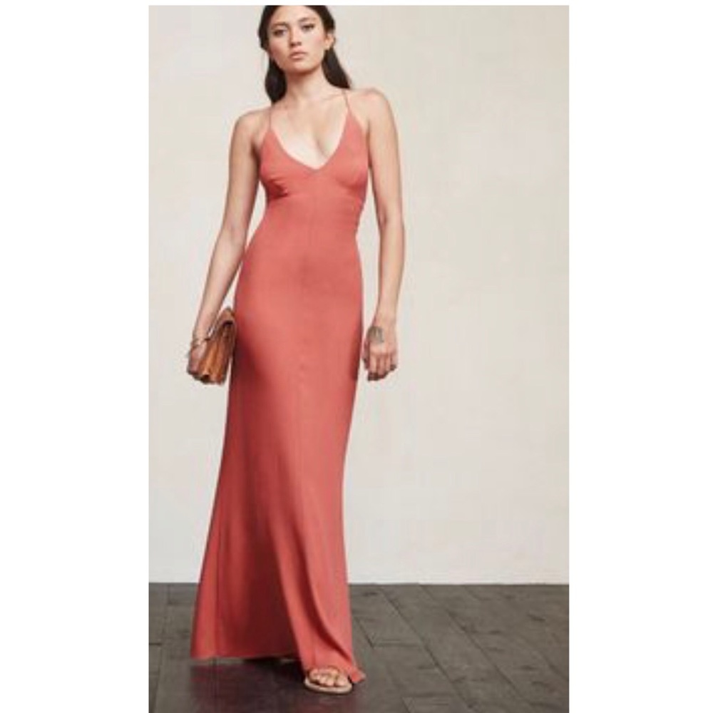 Reformation Gail Dress In Bouquet size S